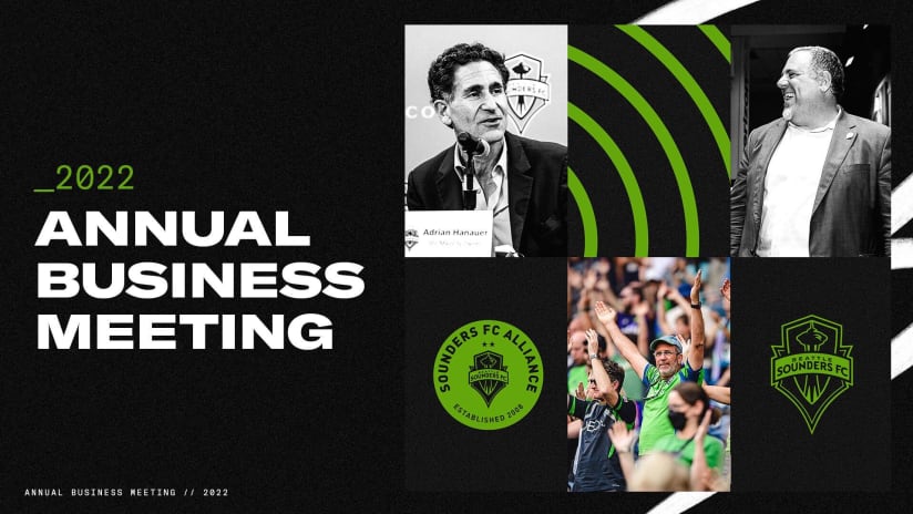 Sounders FC announces results of 2022 General Manager Vote and brand evolution details for March to the 50th campaign