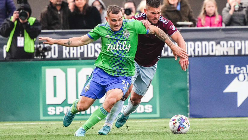 RECAP: Sounders fall 1-0 on the road against the Colorado Rapids