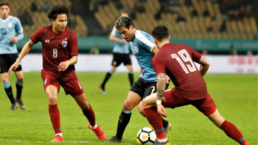 Nicolas Lodeiro Uruguay vs. Thailand 2019-03-25