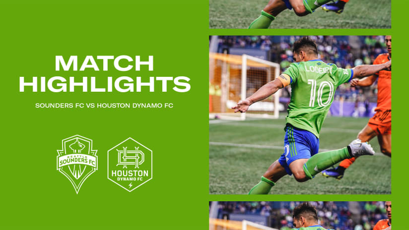 HIGHLIGHTS: Seattle Sounders FC vs. Houston Dynamo FC | September 4, 2022