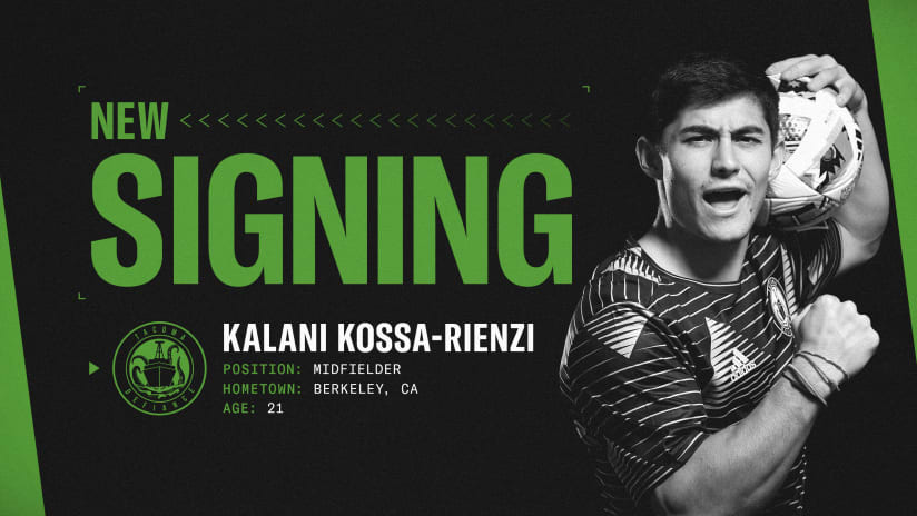 Tacoma Defiance Signs Kalani Kossa-Rienzi and Antino Lopez