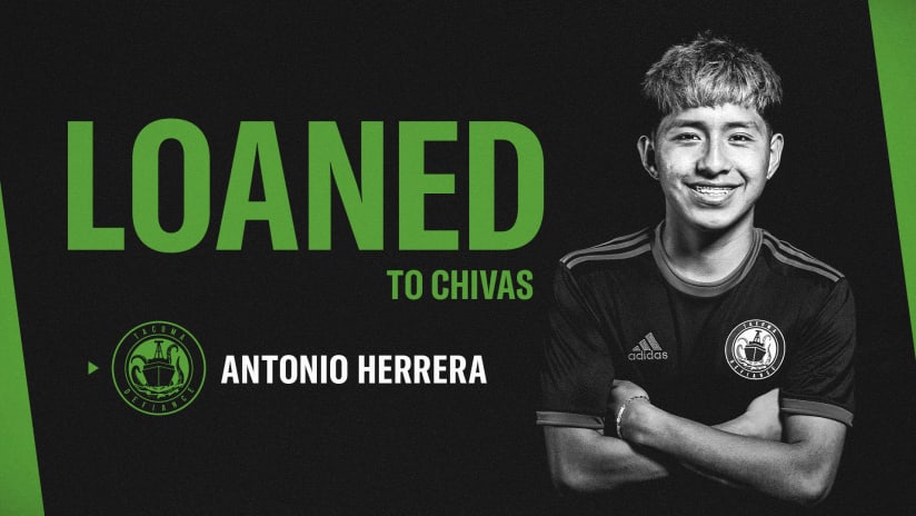 Tacoma Defiance Loans Midfielder Antonio Herrera to Chivas de Guadalajara U-23