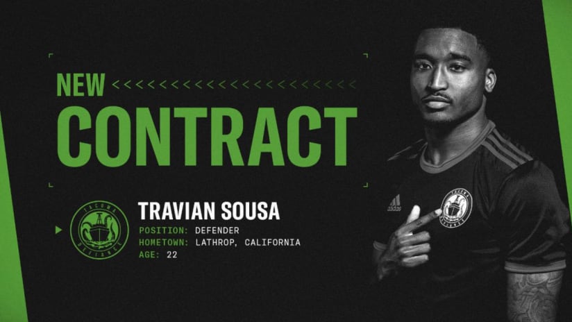 Tacoma Defiance Signs Travian Sousa to New Contract