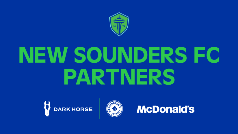 Sounders FC announces trio of new corporate partners