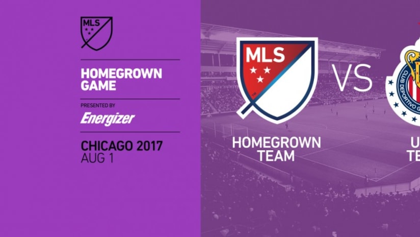 MLS Homegrown Game 2017 announcement