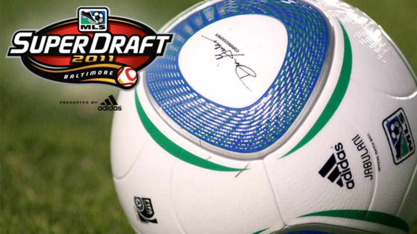 The MLS SuperDraft will move down to three rounds in 2011.