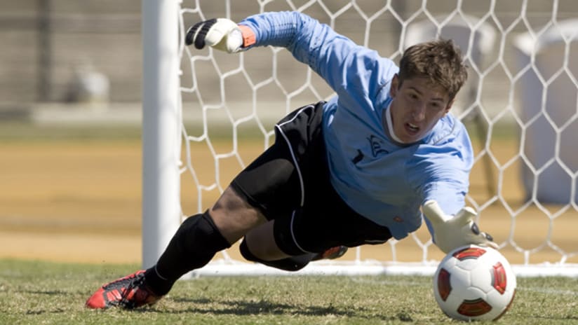 Cal goalkeeper David Bingham becomes the 11th member of the 2011 Generation adidas class