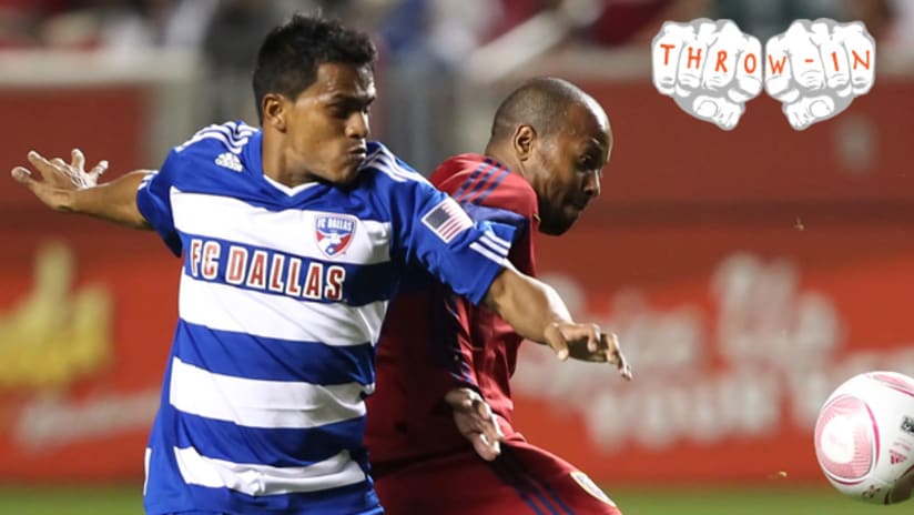 David Ferreira (left) and FC Dallas take on Andy Williams and Real Salt Lake in a marquee postseason matchup on Saturday.