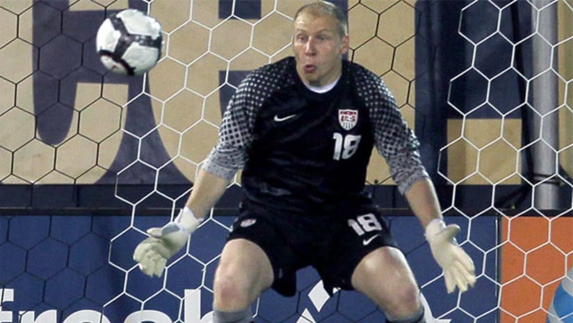 Guzan's second-half saves against Brazil earned him the top grade among US players.