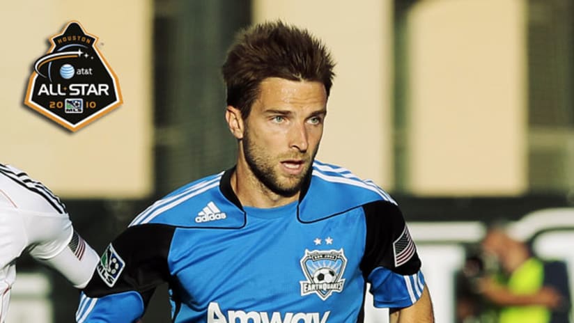 Bobby Convey was named to his third All-Star roster, and first since returning to MLS last season.