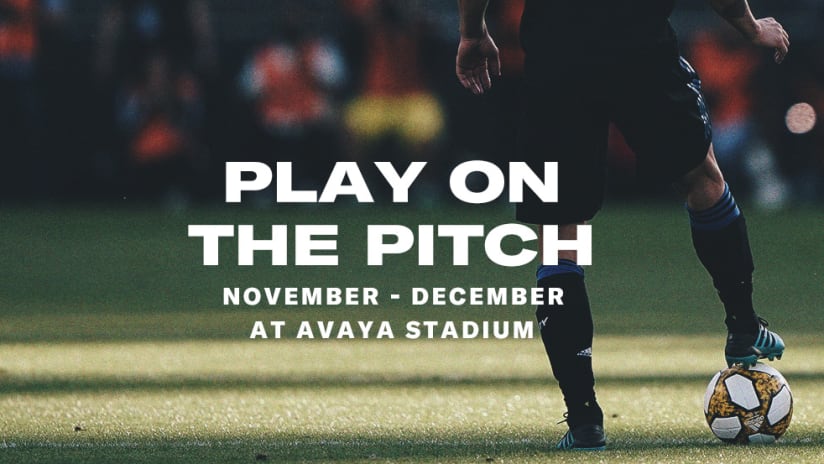 play on the pitch
