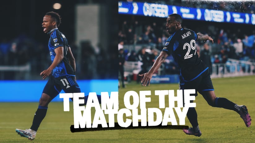 NEWS: Carlos Akapo and Jeremy Ebobisse Selected to MLS Team of the Matchday