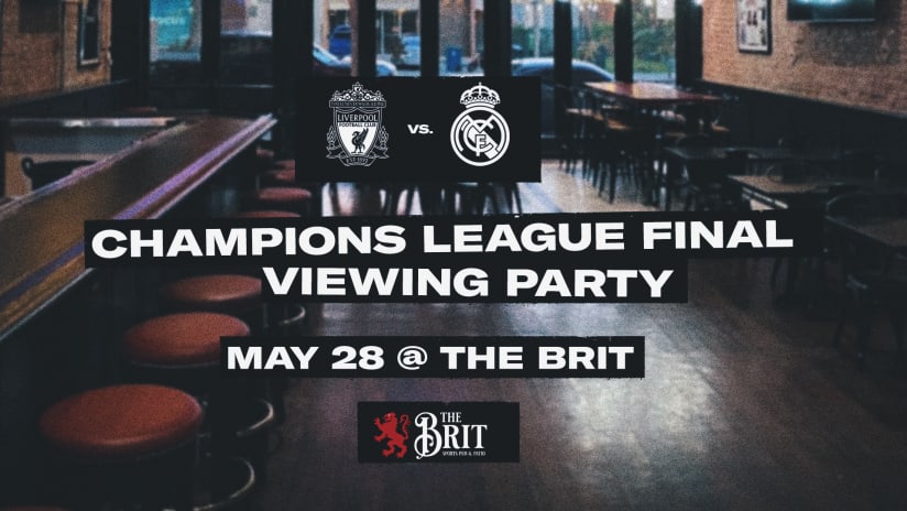 RSVP: Champions League Viewing Party | May 28