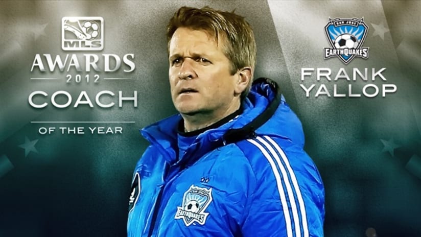 Frank Yallop - 2012 Coach of the Year