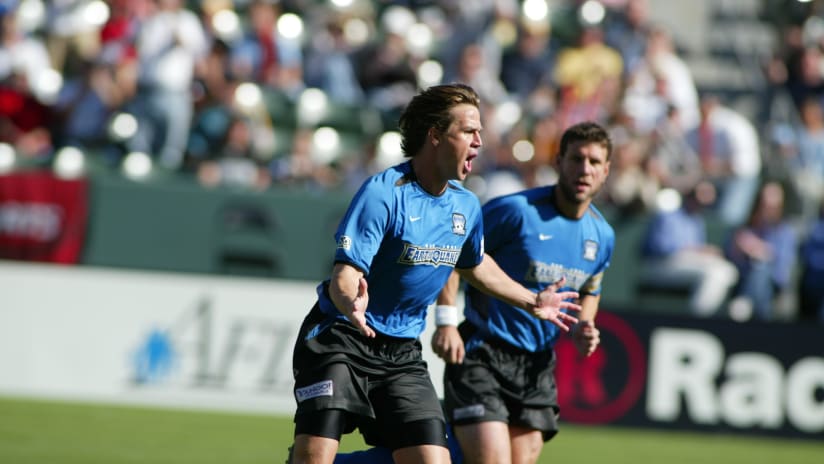 Ronnie Ekelund - MLS Cup 2003