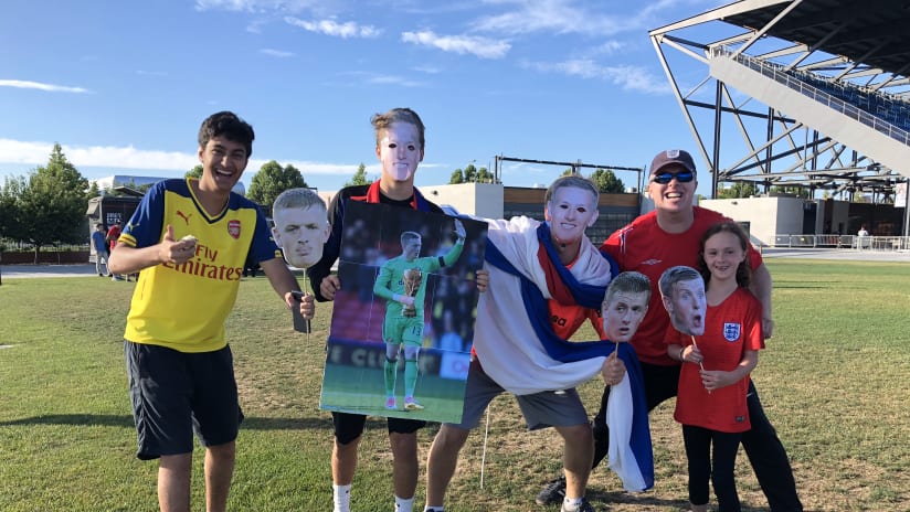 Jordan Pickford - Masks - 2018 World Cup viewing party