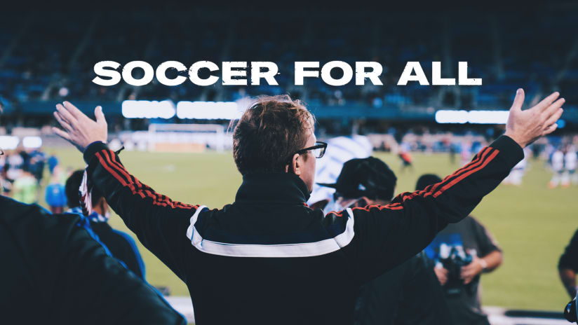 NEWS: MAJOR LEAGUE SOCCER TO CELEBRATE SOCCER FOR ALL WEEK MAY 12-23
