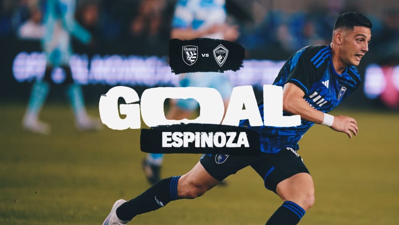 GOAL: Espinoza Puts in the Back of the Net!!