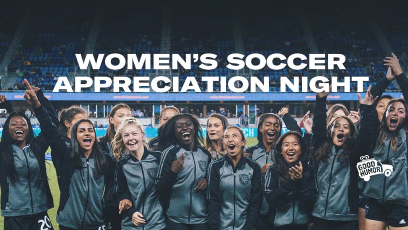 Women's Soccer Celebration