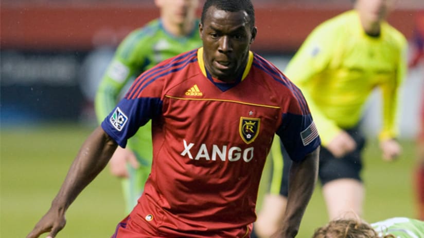 Jean Alexandre with Real Salt Lake
