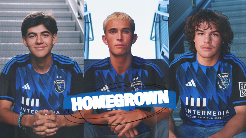 NEWS: Earthquakes Sign Edwyn Mendoza, Oscar Verhoeven, and Chance Cowell to Homegrown Contracts
