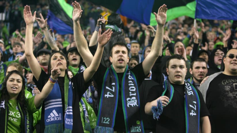 Seattle's Emerald City Supporters.