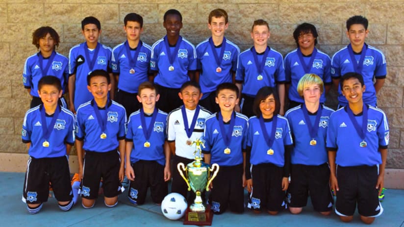 U-13 Earthquakes Pre-Academy wins CalNorth State Cup  -