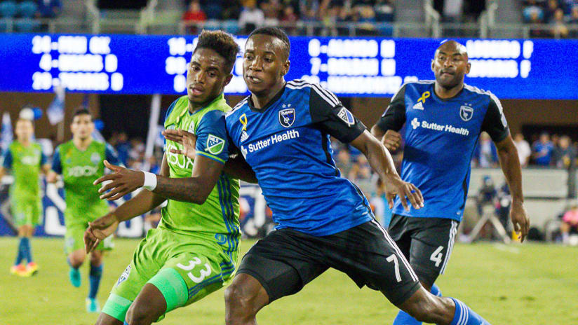 Cordell Cato - San Jose Earthquakes - Seattle Sounders FC - 2016