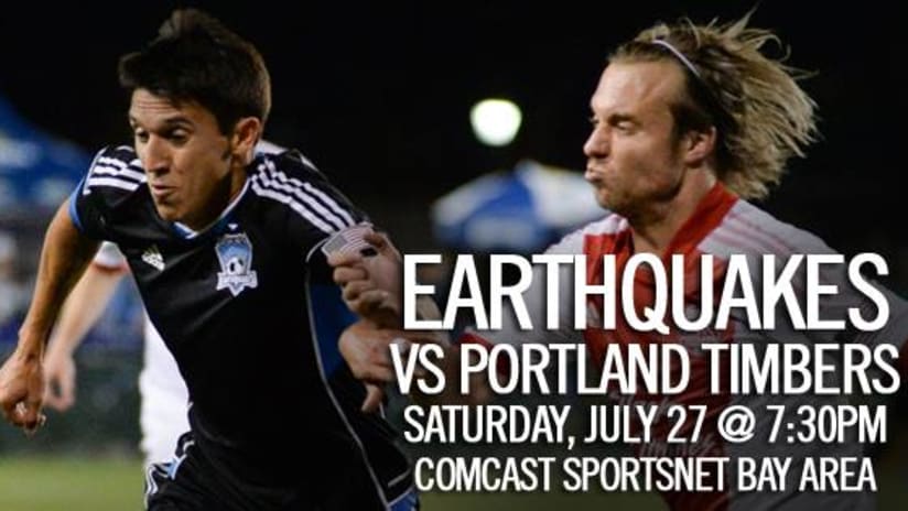 Only 500 tickets left for the weekend's Quakes vs. Timbers -
