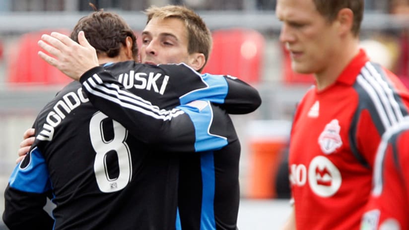 MLS Playoff Update: Where they stand - Convey and Wondolowski celebrate, Toronto FC in hot water