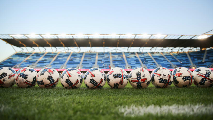 MLS Soccer Ball - Avaya Stadium - Quakes