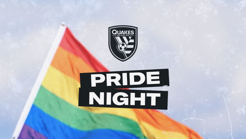 NEWS: Earthquakes to Celebrate Pride Day on May 22