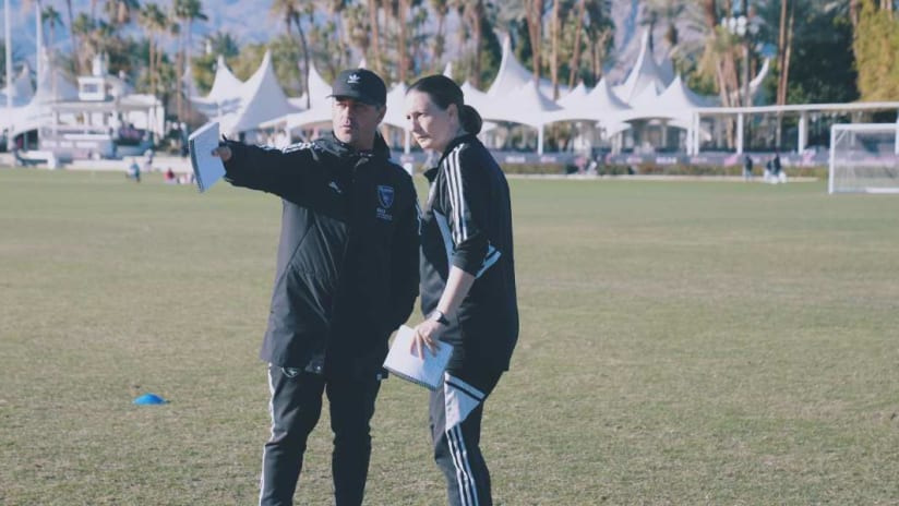 NEWS: Quakes Academy Coaches Erin Ridley and Steven Sosa to Participate in Major League Soccer’s Elite Formation Coaching License Program