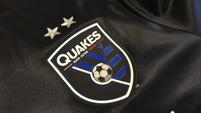 Quakes Black Jersey - Detail