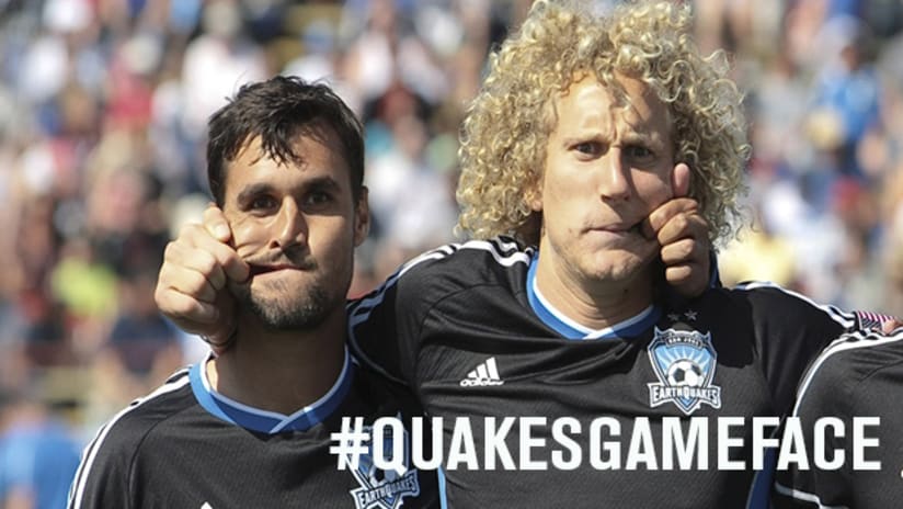 Show us your #QuakesGameFace for a chance to win  -