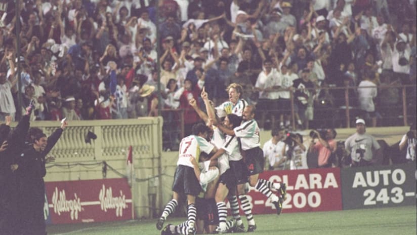 Turning back the clock Eric Wynalda Scores the First Goal in MLS History