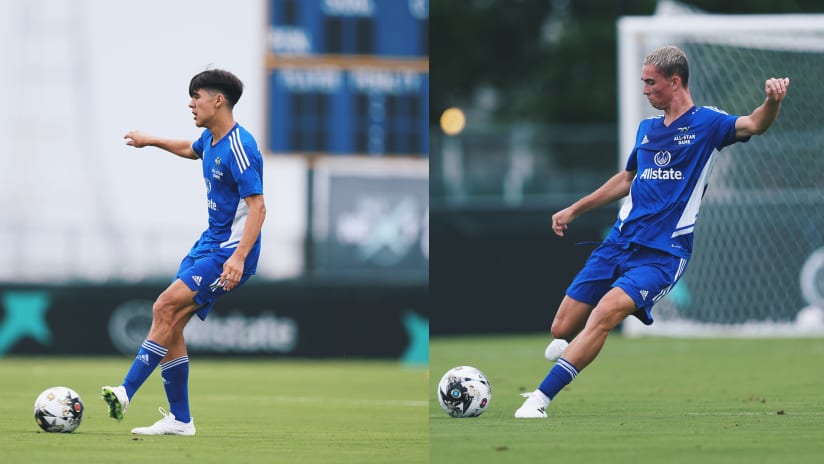 NEWS: Edwyn Mendoza and Oscar Verhoeven Represent the Earthquakes at the MLS NEXT All-Star Game