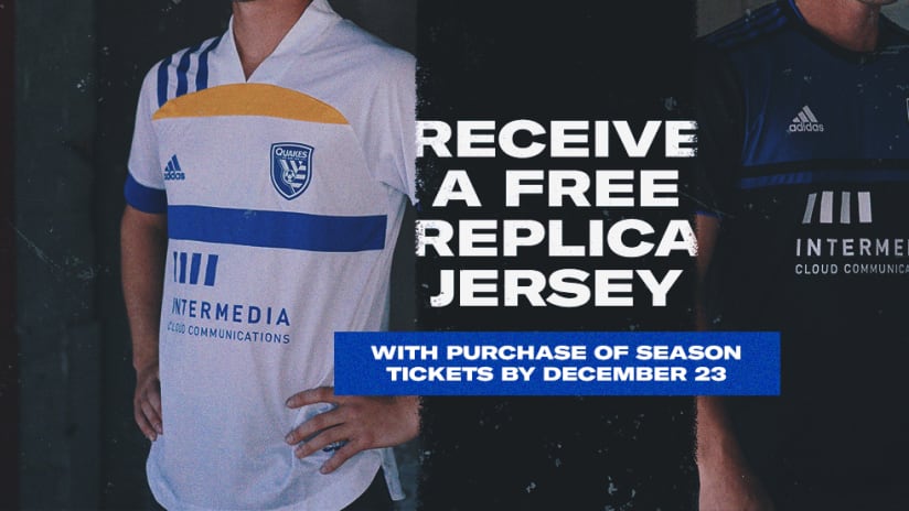 free jersey with ticket purchase