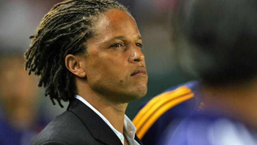 Cobi Jones left the LA Galaxy on Monday for a role with the NY Cosmos.