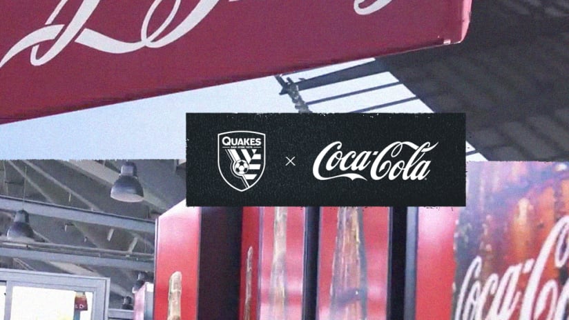 Coke Website - Coca Cola - San Jose Earthquakes