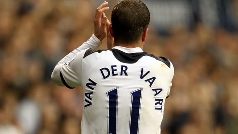 Rafael Van Der Vaart Tottenham Hotspur vs. Aston Villa