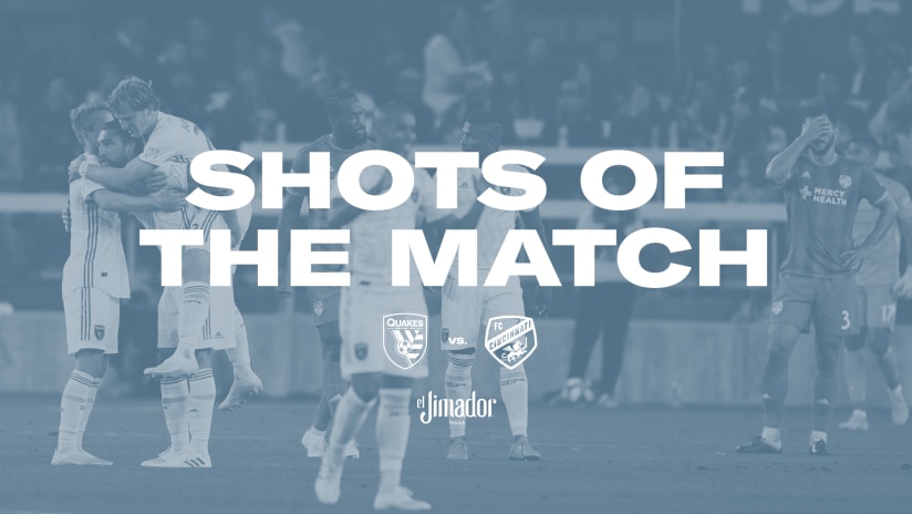SJ vs. CIN - Shots of the match - 2019