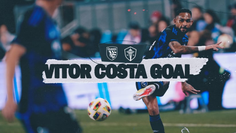 GOAL: Vitor Costa Slides It Past Seattle