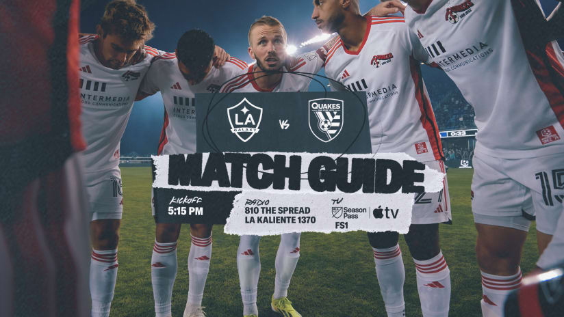 HOW TO WATCH: SJ at LA Galaxy for 100th California Clasico
