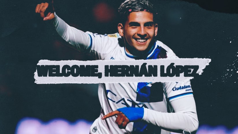 HIGHLIGHTS: Hernán López signs for San Jose!
