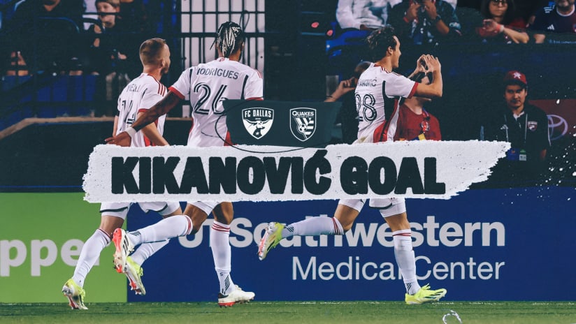 WATCH: Benji Kikanović With the First San Jose Goal of 2024