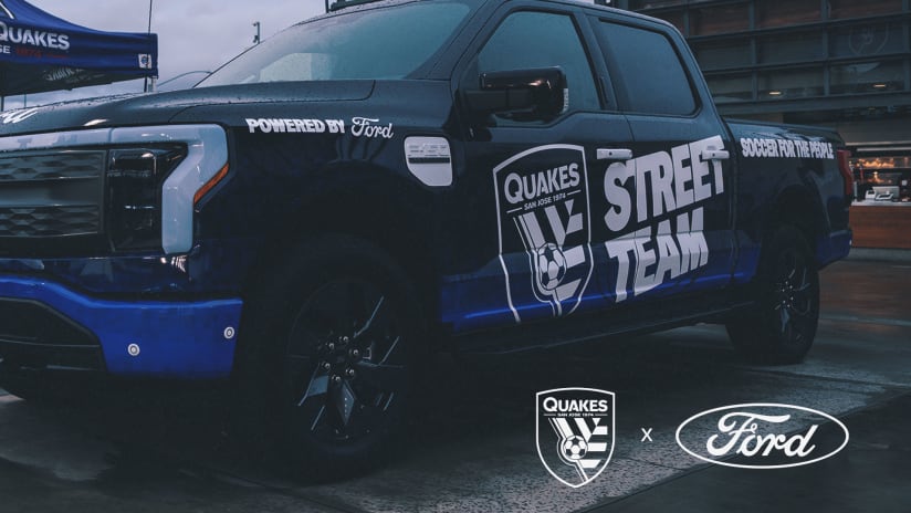 NEWS: Earthquakes Announce Partnership with Ford Motor Company