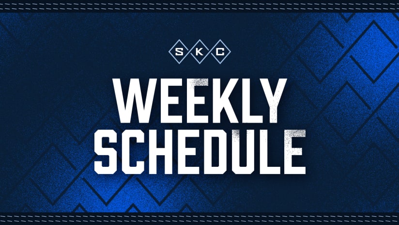 Sporting KC Weekly Schedule: Sept. 19-25, 2022