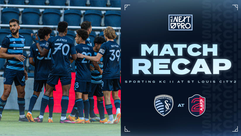 Recap: Sporting KC II earns third straight result in a 2-2 draw at St. Louis CITY2