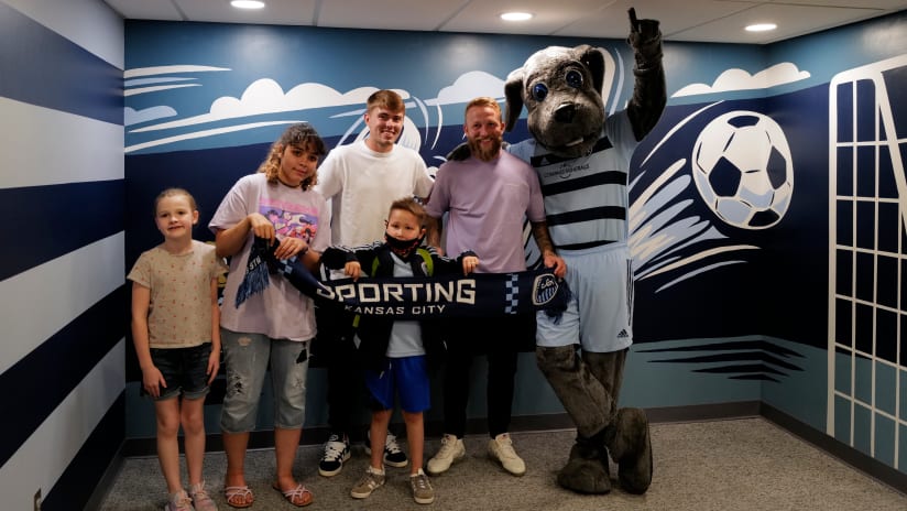 The Victory Project and Sporting KC unveil renovations at Ronald McDonald House Charities of KC